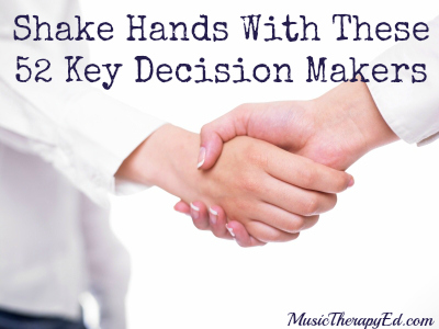 Shake Hands With These 52 Key Decision Makers