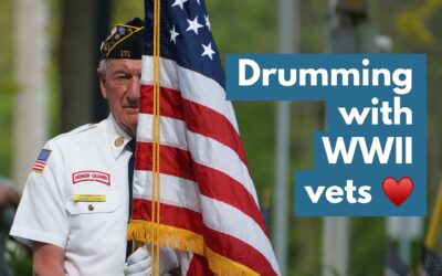 3 Drumming Tips For WWII Vet Clients