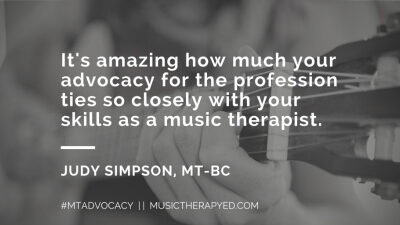 #MTAdvocacy Tips with Judy Simpson, MT-BC